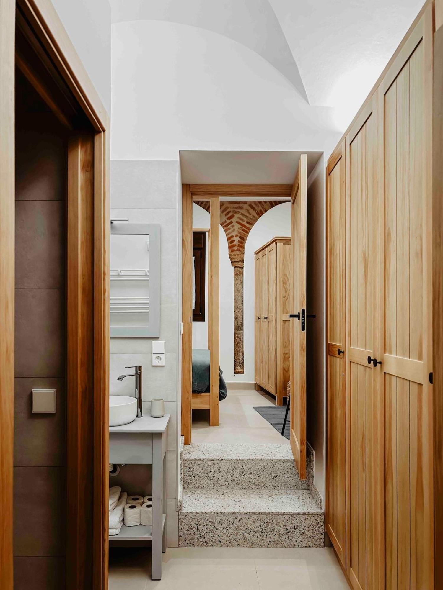 Ferienwohnung Portal De Santiago Caces Exterior foto